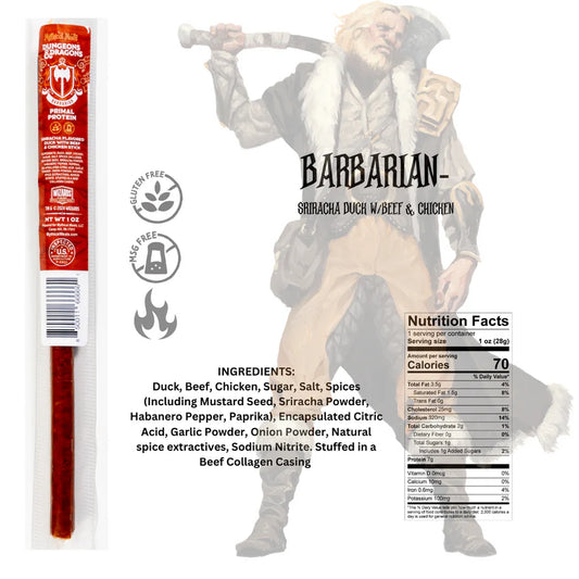 Mythical Meats - 12 Flavor DUNGEONS & DRAGONS Meat Sticks (BOGO)